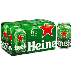 Bière Heineken 6x33cl