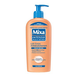 Lait corps antidessèchement Mixa - Peaux sèches - 300ml