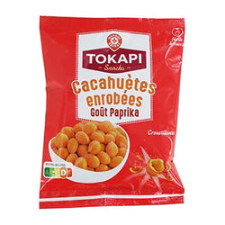 Cacahuètes enrobées Tokapi Paprika - 150g