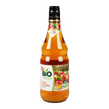 Vinaigre de cidre Bio Village 75cl