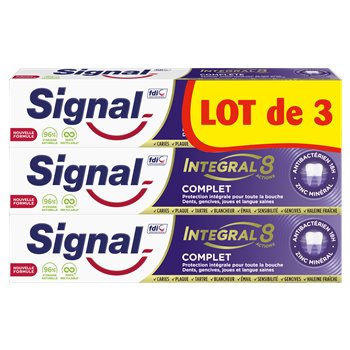 Dentifrice Intégral 8 Signal Complet - 3x75ml