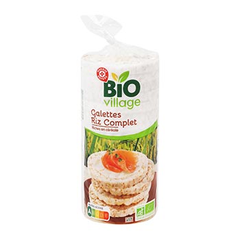 Galettes de riz bio Bio Village Complet x17 - 130g