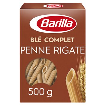 Barilla Integrale Penne Rigate Blé Complet - 500g