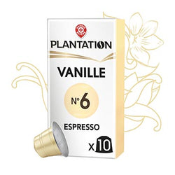 Capsules café Plantation Café vanille n°6 - x10 - 52g
