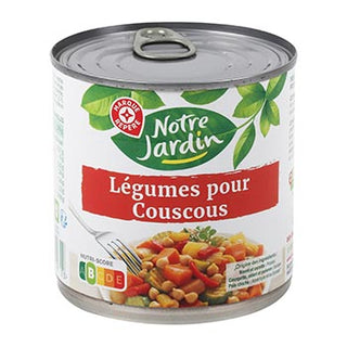 Légumes couscous Notre Jardin 400g