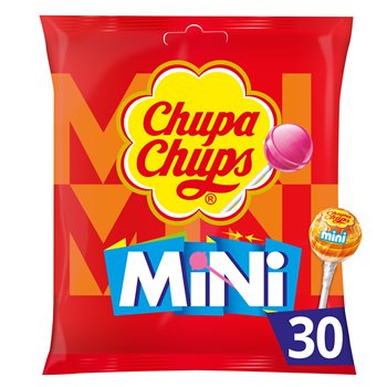 Chupa Chups Sucettes Mini Assortiment x30 180g