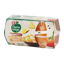 Fruits au sirop Douceur Verger Coupelles Méli Mélo - 4x70g