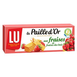 Gaufrettes Paille d'Or LU Fraises - 170g