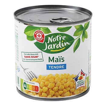 Maïs Notre Jardin Tendre - 285g