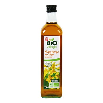 Huile de colza Bio Village Bio - 75cl