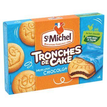 St Michel Tronches de Cake 175g