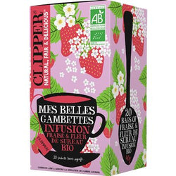 Sachets Infusion bio Clipper Mes belles gambettes - 40g