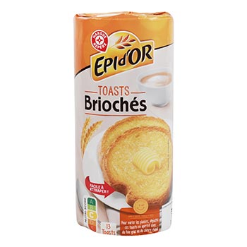 Toasts Brioches Epi D'Or x13 - 125g