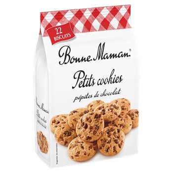 Petits cookies Bonne Maman Pépites de chocolat - 250g