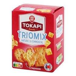 Assortiment crackers Tokapi Emmental - 100g