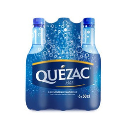 Eau minérale gazeuse Quézac 50cl x6