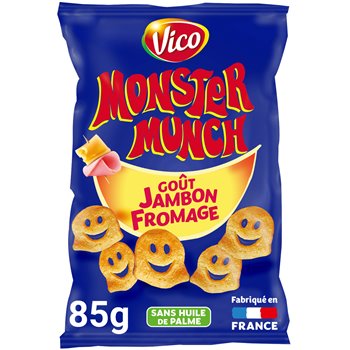 Monster Munch Jambon fromage - 85g