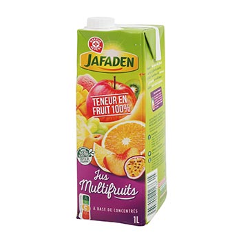 Jus multifruits Jafaden 12 fruits - 1L