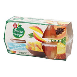 Fruits au sirop Douceur Verger Coupelles du soleil - 4x70g