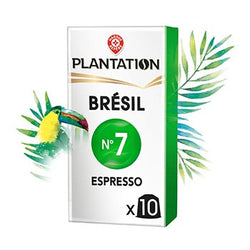 Capsules café Plantation Brésil n°7 - x10 - 52g