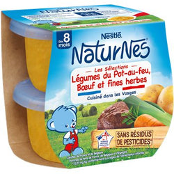 Bols Naturnes Nestlé Légumes Pot au feu 8mois 2x200g
