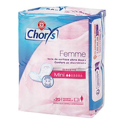 Serviette incontinence Chorys Mini - x20