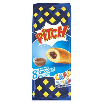 Brioche Pitch Chocolat au lait x8 - 300g