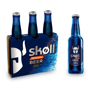 Bière aromatisée Skøll Vodka et agrumes - 3x33cl