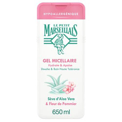 Gel douche Le Petit Marseillais Aloe Vera Fleur Pommier - 650ml