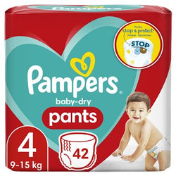 Culottes Pampers Baby Dry Taille 4 - x42