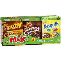 Céréales Nestlé Mix Chocapic, Lion, Nesquik x6
