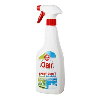 Nettoyant spray Clair Cuisine et salle de bain 750ml