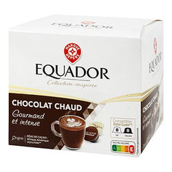 Capsules café Equador Chocolat chaud - 2x8 - 250g