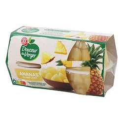 Coupelles Ananas Douceur du verger - 4x70g