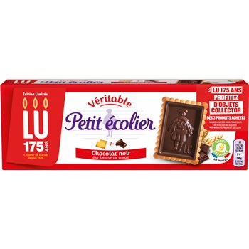 Biscuits Petit Ecolier Lu Chocolat noir 150g