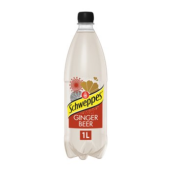 Soda Ginger Beer saveur gingembre SCHWEPPES COLLECTION - la bouteillede 1L