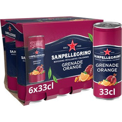 San Pellegrino Melograno & arancia 33cl x 6