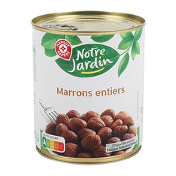 Marrons entiers Notre Jardin - 510g