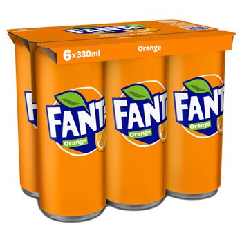 Fanta Orange 33cl x 6