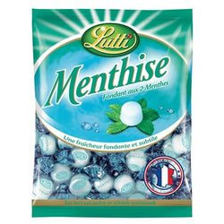 Bonbons Lutti Menthise Fondant aux 2 menthes 250g