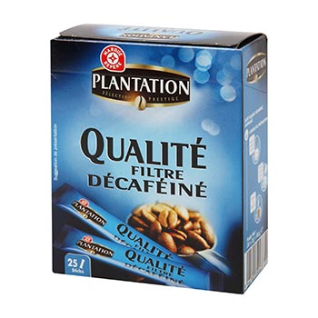 Café Soluble Plantation Décaféiné - x25 - 50g