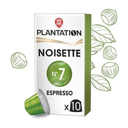 Capsules café Plantation Noisette n°7 - x10 - 52g