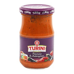 Sauce Poivrons Aubergine Turini 190g