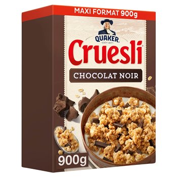 Céréales Quaker Cruesli Chocolat - 900g