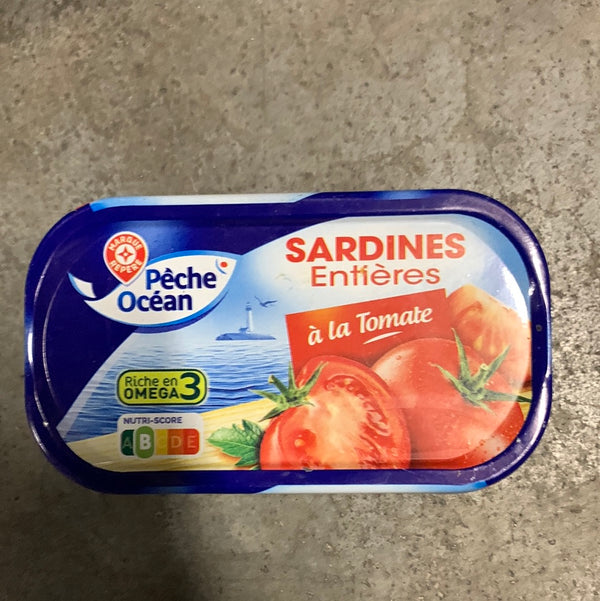 Sardines tomate Pêche Océan 69gr