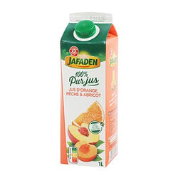 Pur jus Jafaden Orange pêche abricot - 1L