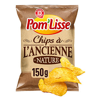 Chips à l'ancienne Pom'Lisse Nature - 150g