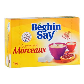 Sucres morceaux Béghin Say n°4 1kg