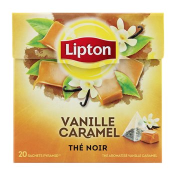 Thé vanille caramel Lipton x20 - 34g