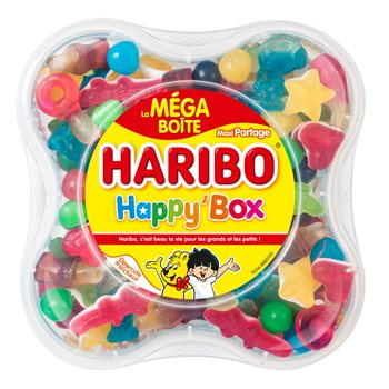 Haribo Happy box Méga boite - 850g